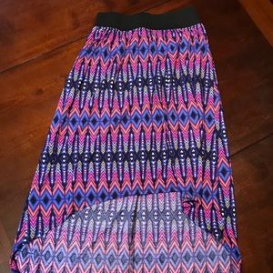High low skirt